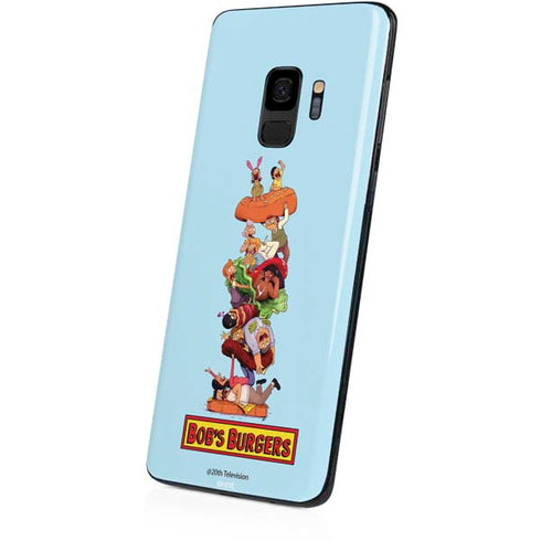 Bobs Burgers Stacked Galaxy S9 Skin